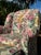 Vintage Hickory Hill Floral Upholstered Armchair & Ottoman | Traditional English Country Style For Sale - Image 9 of 12