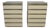 Steel Mobile Medical Cabinets with Drawers from Baisch, Germany, 1950s, Set of 2 For Sale