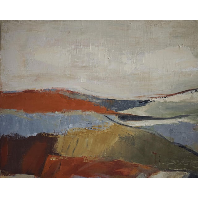 First Light, Abstract Landscape, Contemporary, Framed by Sophie Dumont For Sale - Image 4 of 9