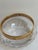Minimalism Vintage 1970s Lenox "Autumn" Pattern Collection 4" Diameter Dish Bowl Crystal Gold Encrusted Band For Sale - Image 3 of 12