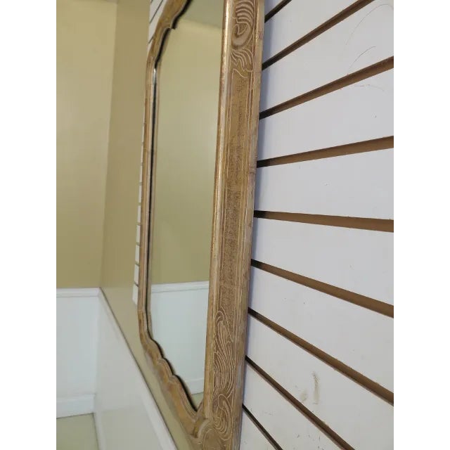 Traditional 1990s Gold Wash Finish Decorative Mirror For Sale - Image 3 of 8