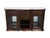 Traditional American Signature Cherry Contemporary Traditional 66" Display Console / Media Cabinet W. Paneled Granite Top 8155-320 For Sale - Image 3 of 15