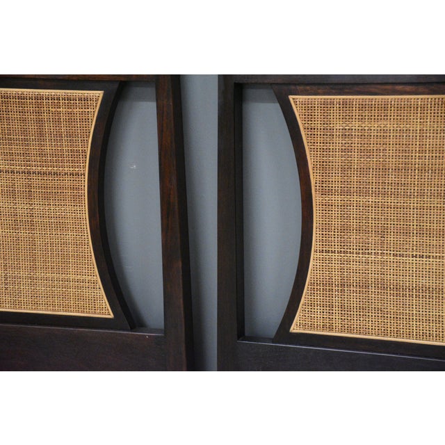 Edward Wormley for Dunbar Solid Walnut Twin Headboards - A Pair For Sale In Boston - Image 6 of 8