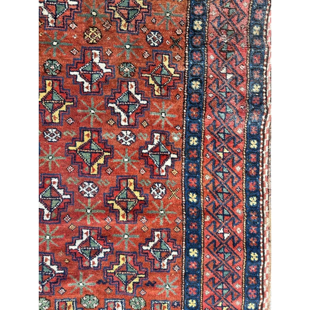 Textile Antique Tribal Kurdish Rug, 1890s For Sale - Image 7 of 18