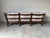 1970s Vintage French Provincial Style Carved Oak Ladder-Back Sofa With Shell Details For Sale - Image 11 of 13