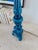1960s Vintage Table Lamp in Turquoise Ceramic from Pol Chambost, 1960s For Sale - Image 5 of 8