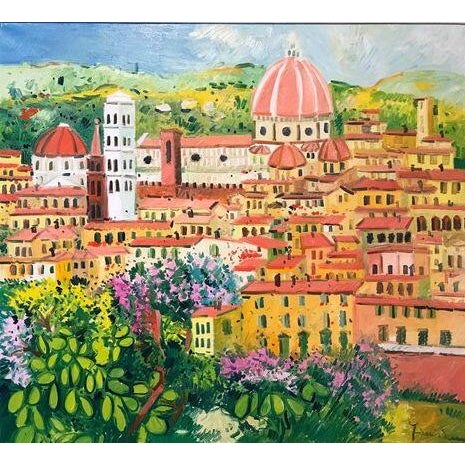 Athos Faccincani is one of Italy's most acclaimed painters. A vivid post-impressionist he employs vibrant color and...