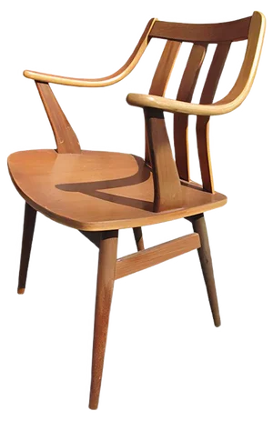 Mid-Century Teak Armchairs, 1960s, Set of 4