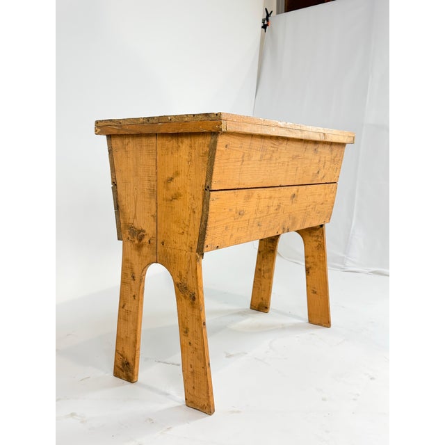 Excellent antique condition. Shows age appropriate wear and surface marks that enhance its primitive character....