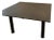 Casigliani Modern Square Black Slate Stone Dining Table For Sale