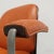 Wood MIM Executive Chair with Wheels in Cognac Leather and Wood, 1970s For Sale - Image 7 of 18
