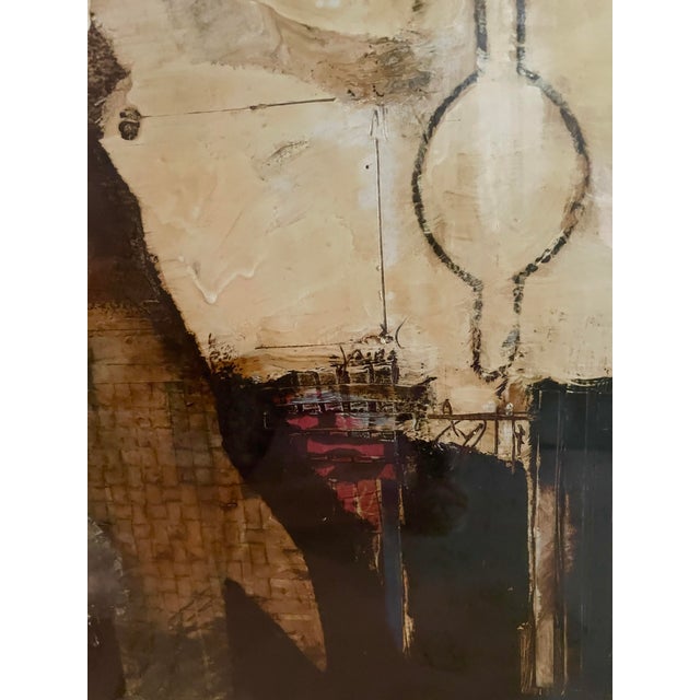 1990s Figure Painting by Tl Lange, Framed For Sale - Image 4 of 4