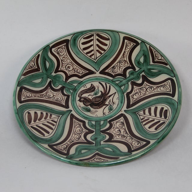 Pottery Plate from Gorriz, Teruel, Spain, 1960s For Sale - Image 6 of 8