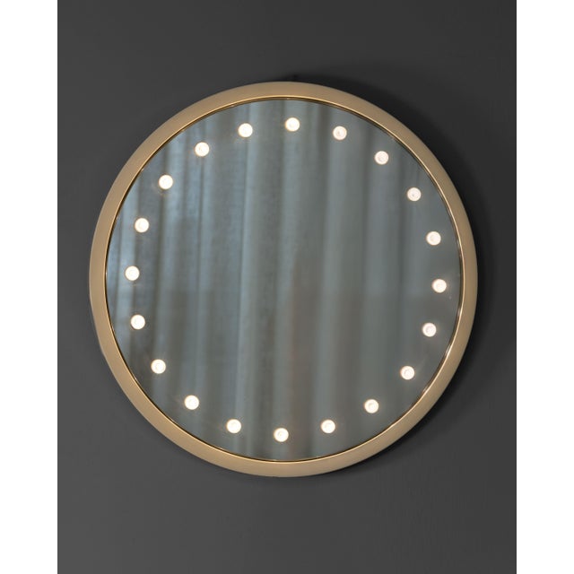Mod. 51/A Luminous Wall Mirror by Gino Sarfatti for Arteluce, 1950s For Sale - Image 6 of 15