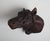 Antique late 19th century handcarved wood horse head. Likely part of an elaborate architerural or furniture piece with...