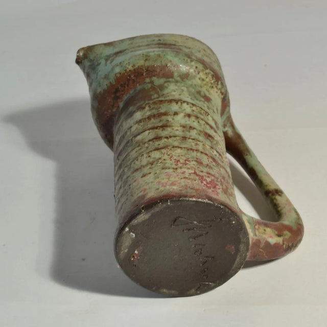 Mid-Century Ceramic Studio Vases in Muted Colors, Set of 6 For Sale - Image 14 of 17