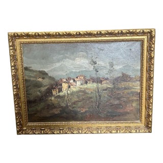 Luisa Francia, Landscape, 1950s, Oil on Canvas For Sale