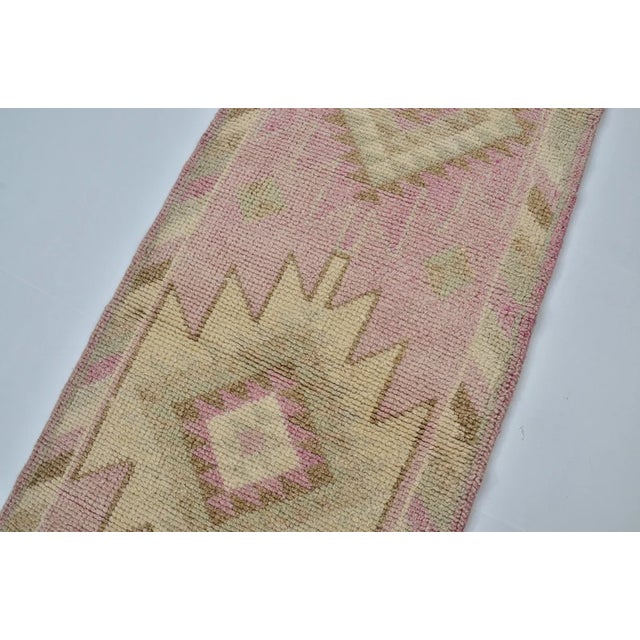 Oushak Anatolian Runner Rug For Sale In Phoenix - Image 6 of 10