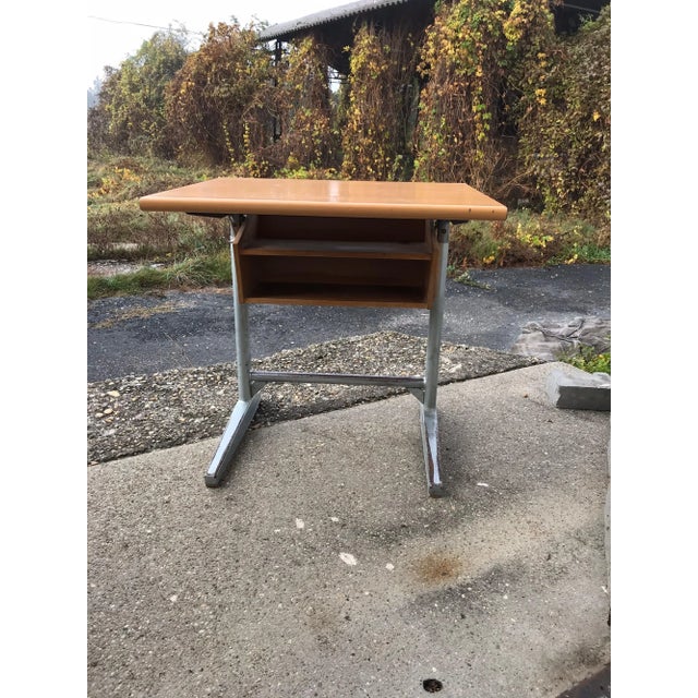 Swiss School Bench from Embru, 1960s For Sale - Image 9 of 9