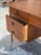 Vintage Danish Modern Walnut Writing Desk With Storage For Sale - Image 4 of 7