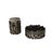 Brutalist Brutalist Top Smoking Set, Ashtray and Cigars Box, Morbelli Italy 1970 For Sale - Image 3 of 11