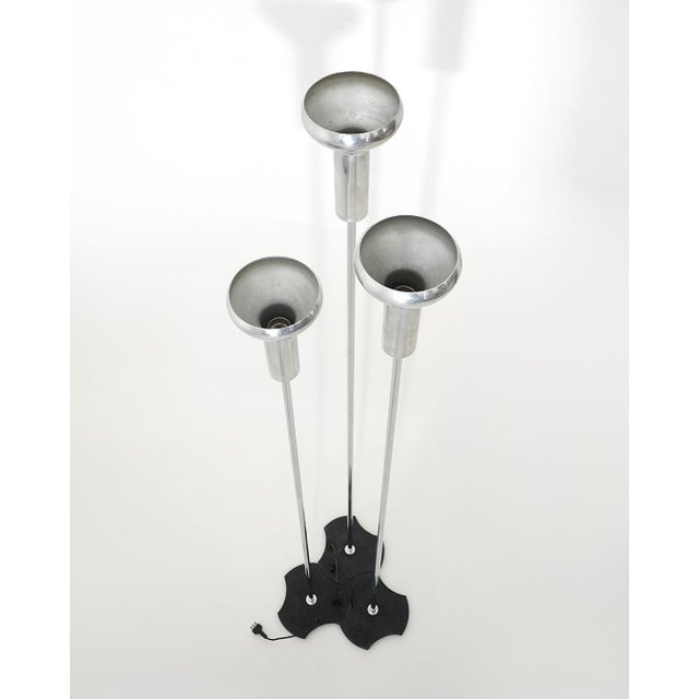Metal Model 1073/3 Floor Lamp by Gino Sarfatti for Arteluce, 1950s For Sale - Image 7 of 17