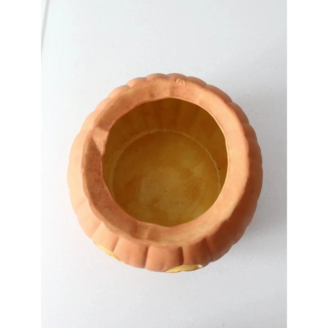 Vintage Ceramic Jack O Lantern For Sale - Image 9 of 10