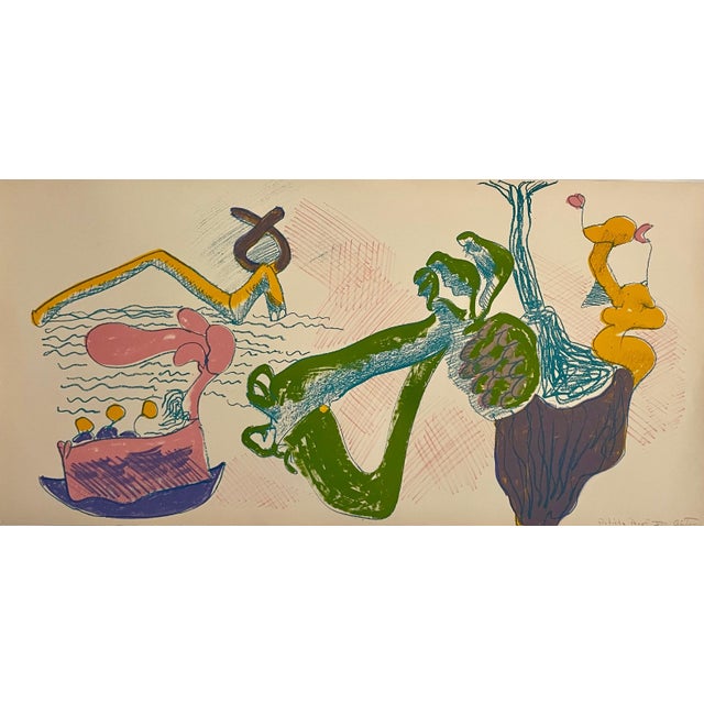 John Altoon (American, 1925-1969) From the 'About Women' Series. Color lithograph 1965/66, Hand signed and editioned in...