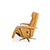 Ochre Leather Lounge Chair from Willi Schillig For Sale - Image 11 of 12