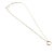 Cartier Trinity 18k Tri-Color Gold Ring Pendant Necklace For Sale