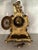 19th C French Louis XVI Gold Bronze Mantel Clock - 1 Pc For Sale - Image 16 of 18