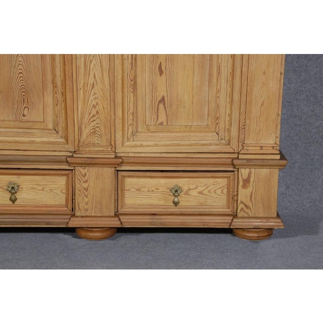 Wood Antique Baroque Cabinet, 1700s For Sale - Image 7 of 18