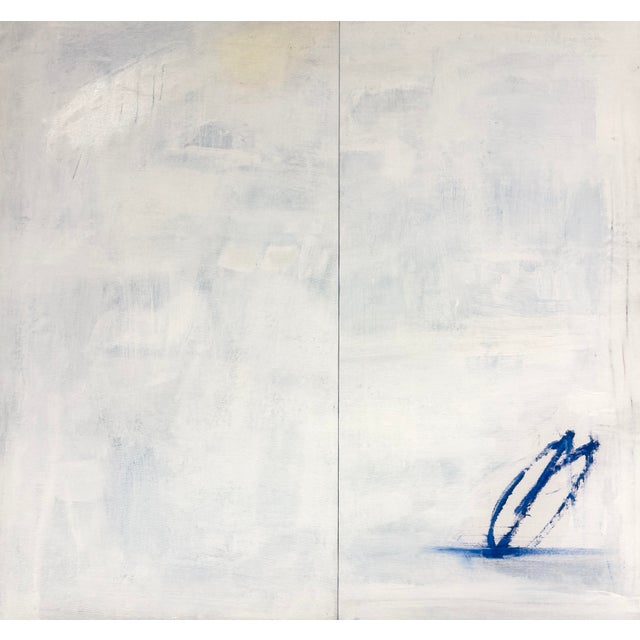 Contemporary "Mutual Implicit Adieu" Original Painting by Brian Jerome For Sale - Image 3 of 3