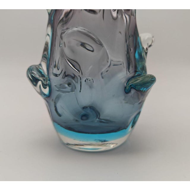 Vintage Vase by Jan Beranek for Skrdlovice, 1950s For Sale - Image 4 of 7