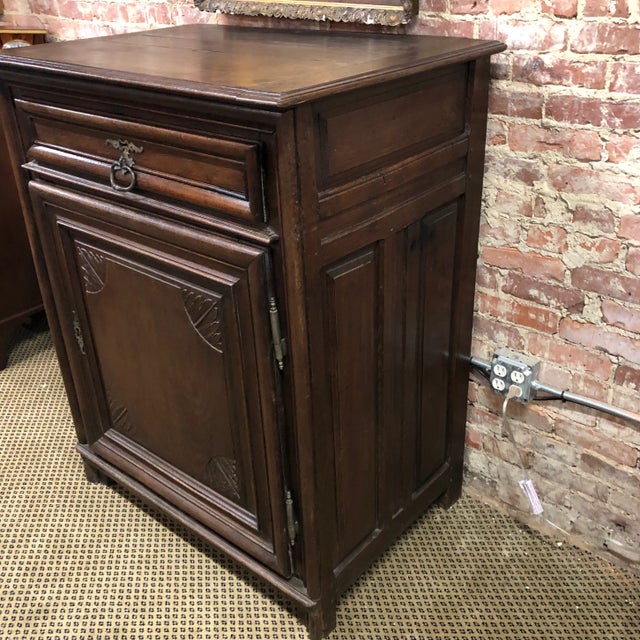 Early 19th Century Early 19th Century French Oak Cabinet For Sale - Image 5 of 11