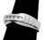 14K White Gold Diamond Channel Ring, featuring 5 channel set round brilliant cut diamonds, weighing a total of approx....