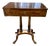Circa 1820 New York Federal Carved and Inlaid Side Table For Sale