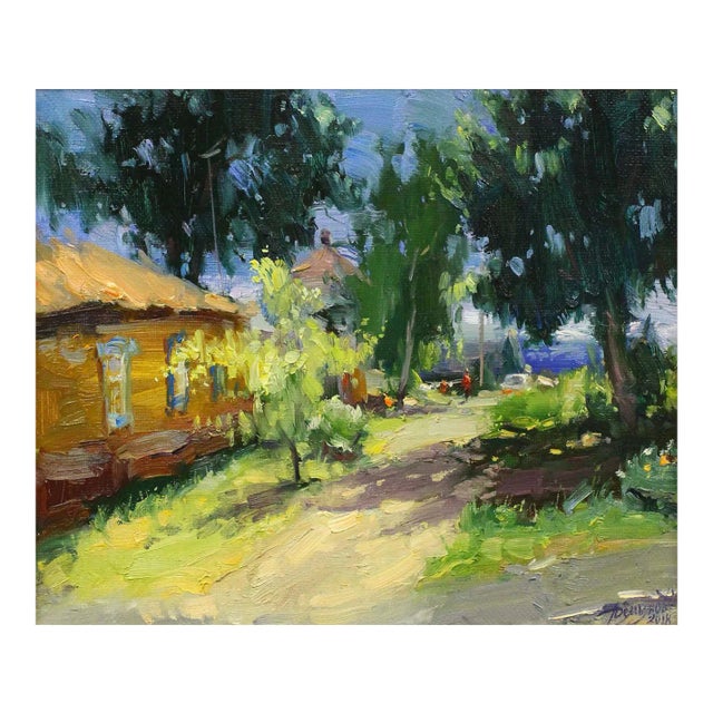 Yuriy Demiyanov, Chaleur d'Été, 2020, Oil on Canvas For Sale