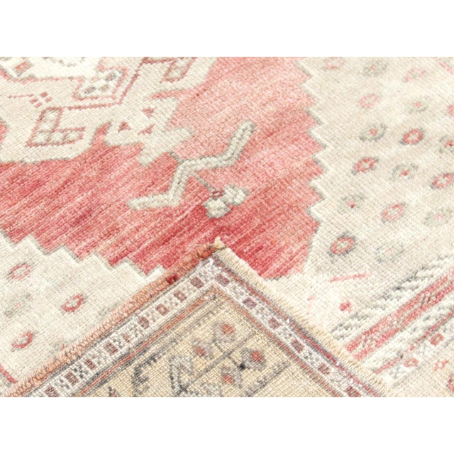 1960s Turkish Oushak Rug For Sale - Image 4 of 5