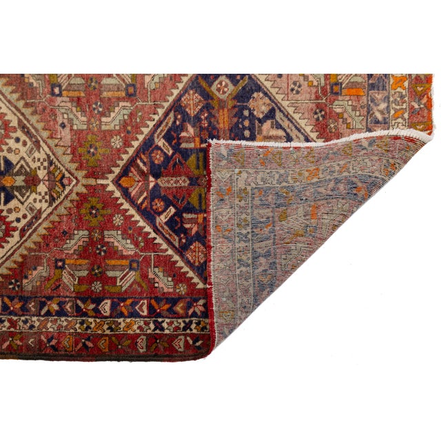 Elevate your hallway or gallery space with this striking antique Turkish Anatolian runner. Masterfully hand-knotted from...