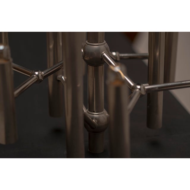 Space Age Chandelier by Gaetano Sciolari, 1970s For Sale - Image 6 of 8