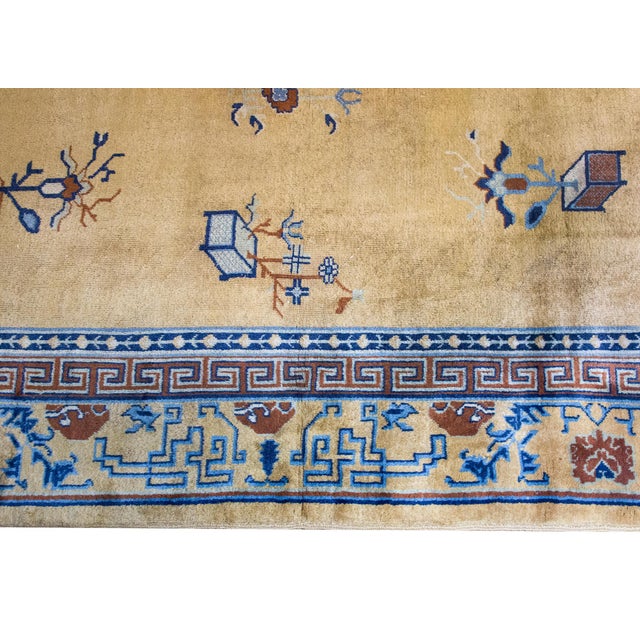 Early 20th Century Chinese Peking Rug For Sale - Image 4 of 15