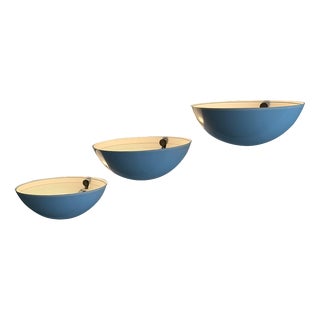Vintage Model 1222 Wall Lights by Elio Martinelli for Martinelli Luce, 1979, Set of 3 For Sale