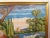 Vintage Extra Large Giltwood Framed Colorful 18th Century Scene Needlepoint For Sale - Image 10 of 10