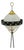 Splendid floor lamp, probable production Stilnovo 60s, differently attributed to Azucena on a design by Luigi Caccia...
