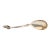 1950s Sterling Serving Spoon by Sorensen Denmark Blossom 26.5 DWT For Sale