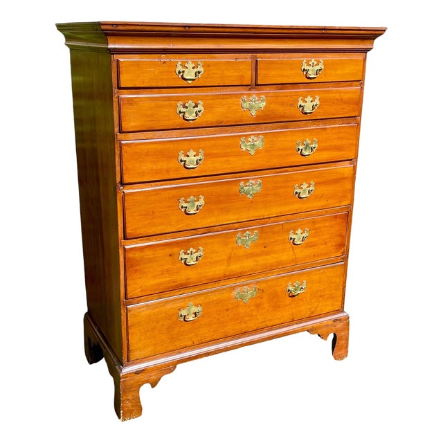 18th Century English Weekly Cabinet in Mahogany For Sale