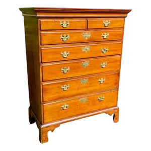 18th Century English Weekly Cabinet in Mahogany
