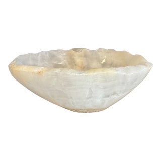 Alabaster Rustic Bowl For Sale
