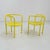 Mid-Century Modern Yellow Locus Solus Chairs by Gae Aulenti for Poltronova, 1960s, Set of 4 For Sale - Image 3 of 11